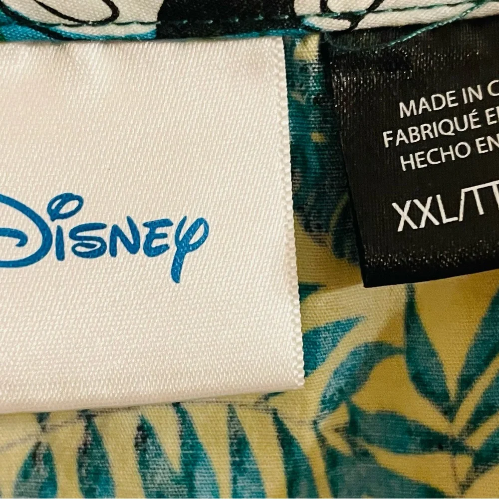 Disney Mickey Hawaiian Men's Floral Mickey Mouse Shirt - Multicolor - Picture 2 of 5